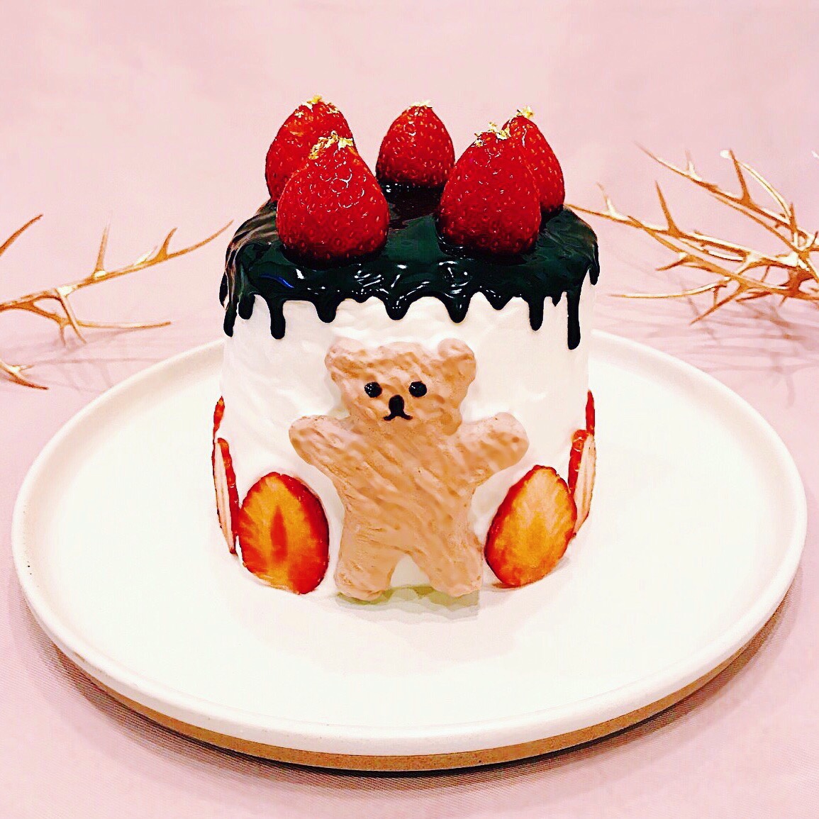 これまでで最高の可愛い 簡単 ケーキ レシピ 最高の動物画像